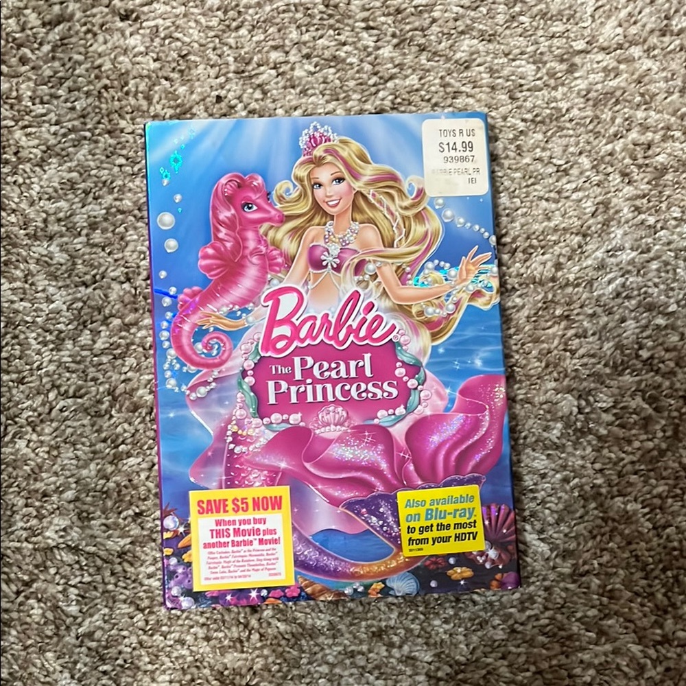 Barbie the Pearl Princess DVD